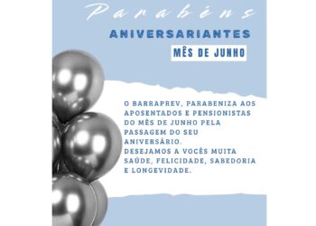 ANIVERSARIANTES DO MÊS DE JUNHO