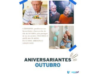 ANIVERSARIANTES DO MÊS DE OUTUBRO