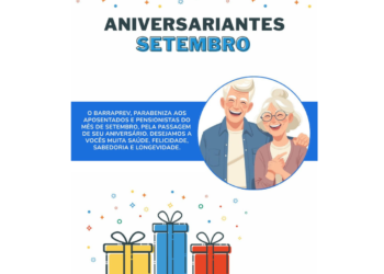 ANIVERSARIANTES DO MÊS DE SETEMBRO