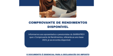 Comprovante de Rendimentos Disponível – IRPF 2026