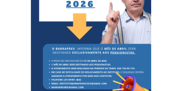 Prova de Vida – Pensionistas 2026