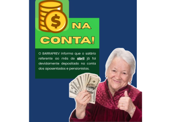 TÁ NA CONTA! Pagamento de Abril/2026 Efetivado