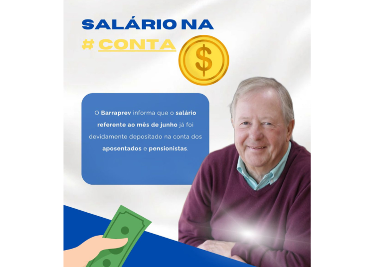 TÁ NA CONTA! Pagamento de Junho/2026 Efetivado